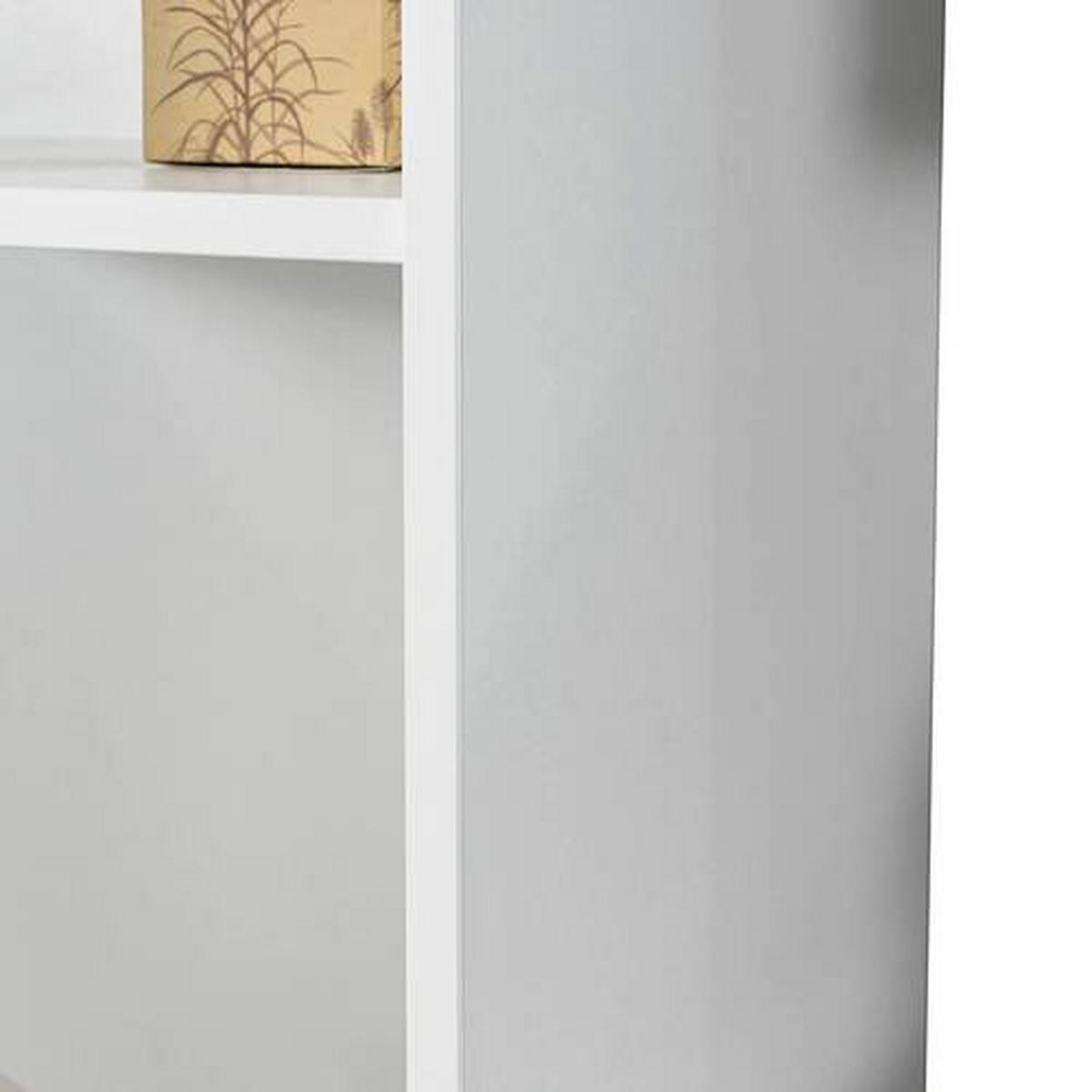 BADEZIMMERREGAL 40/120/30 cm  - Eschefarben/Weiß, KONVENTIONELL, Holzwerkstoff (40/120/30cm) - Voleo