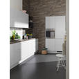EINBAUKÜCHE   - Weiß/Grau, Design, Holzwerkstoff - Dieter Knoll