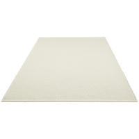 HANDWEBTEPPICH 80/150 cm Weiß  - Weiß, Natur, Textil (80/150cm) - Linea Natura