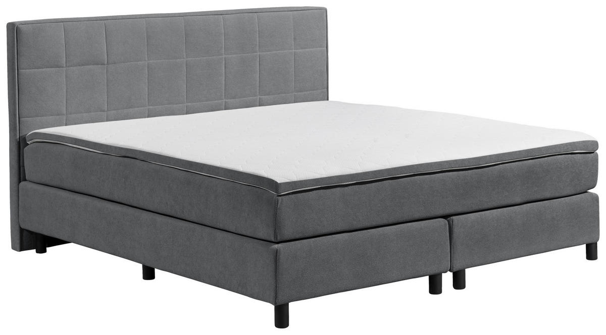BOXBETT 180/200 cm in Anthrazit - tolles Design