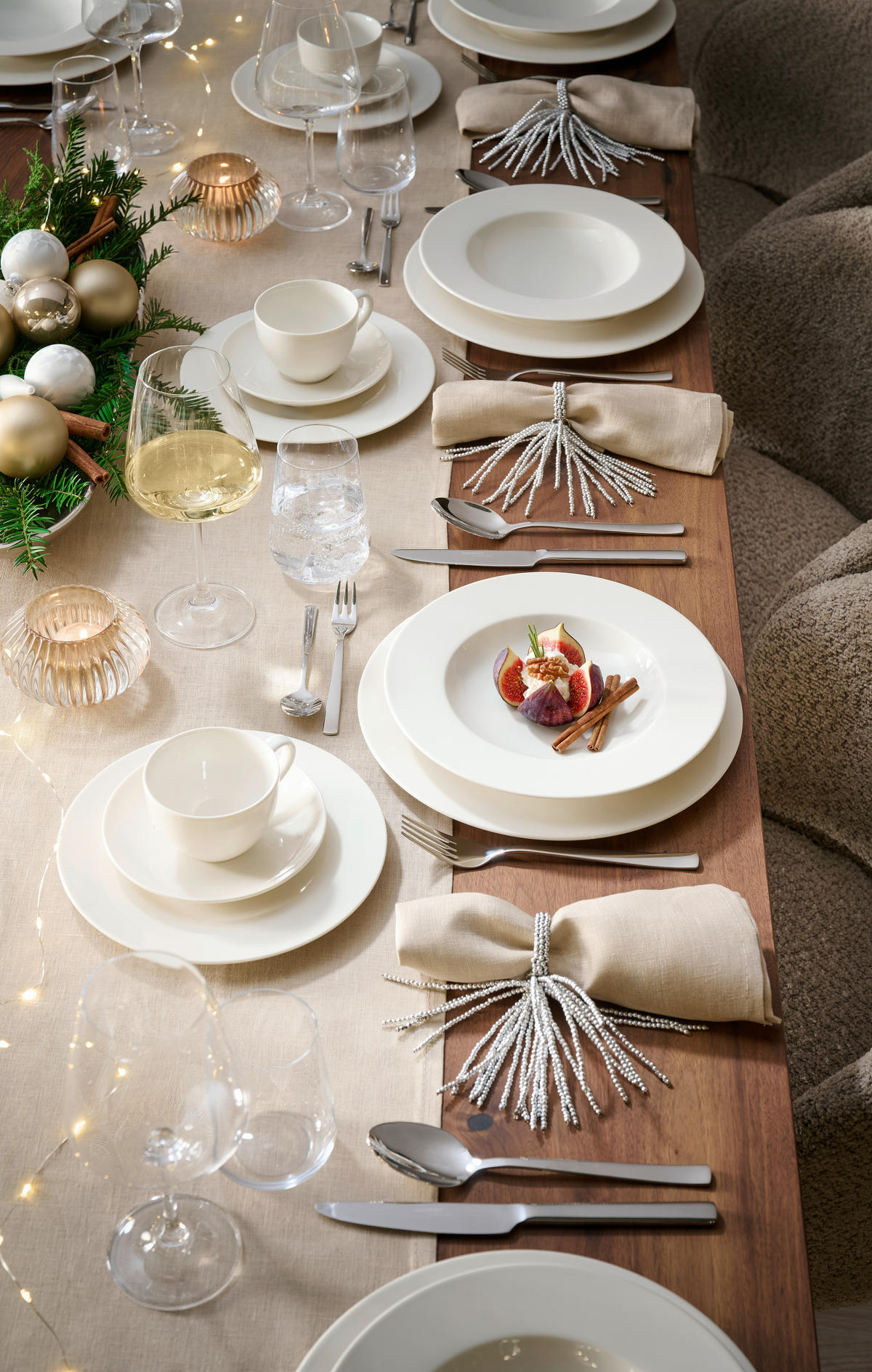 KOMBISERVICE Basic White 30-teilig  - Weiß, KONVENTIONELL, Keramik - Villeroy & Boch