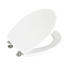 WC-SITZ Weiß - Weiß, Basics (38/5,5/46cm) WC-SITZ Weiß - Weiß, Basics (38/5,5/46cm)