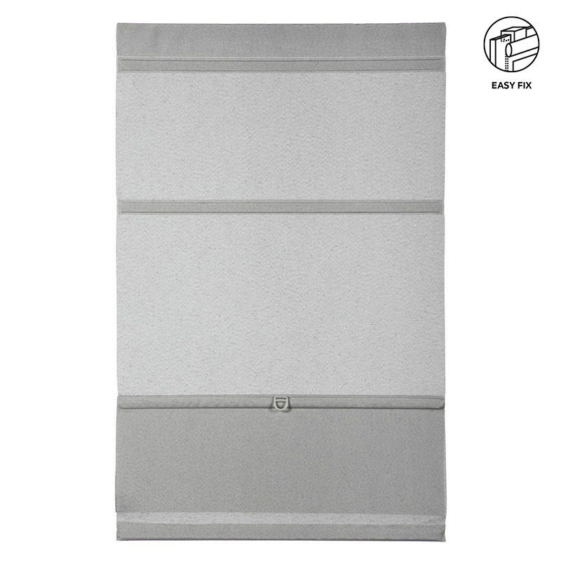 RIMSKI ZASTOR svijetlo siva 90/140 cm   - svijetlo siva, Basics, plastika (90/140cm) - Gardinia