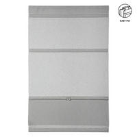 RIMSKA ZAVESA  pol prosojno  100/140 cm    - svetlo siva, Basics, umetna masa (100/140cm) - Gardinia