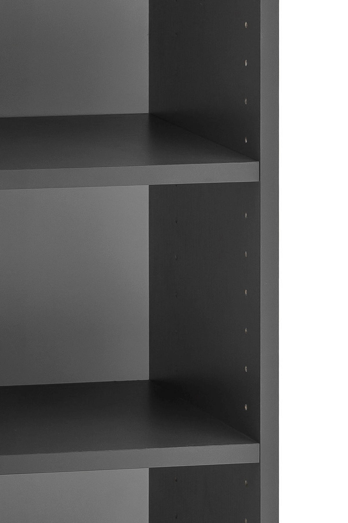 MIDISCHRANK 30/130/35 cm  - Dunkelgrau/Anthrazit, KONVENTIONELL, Holzwerkstoff (30/130/35cm) - Xora