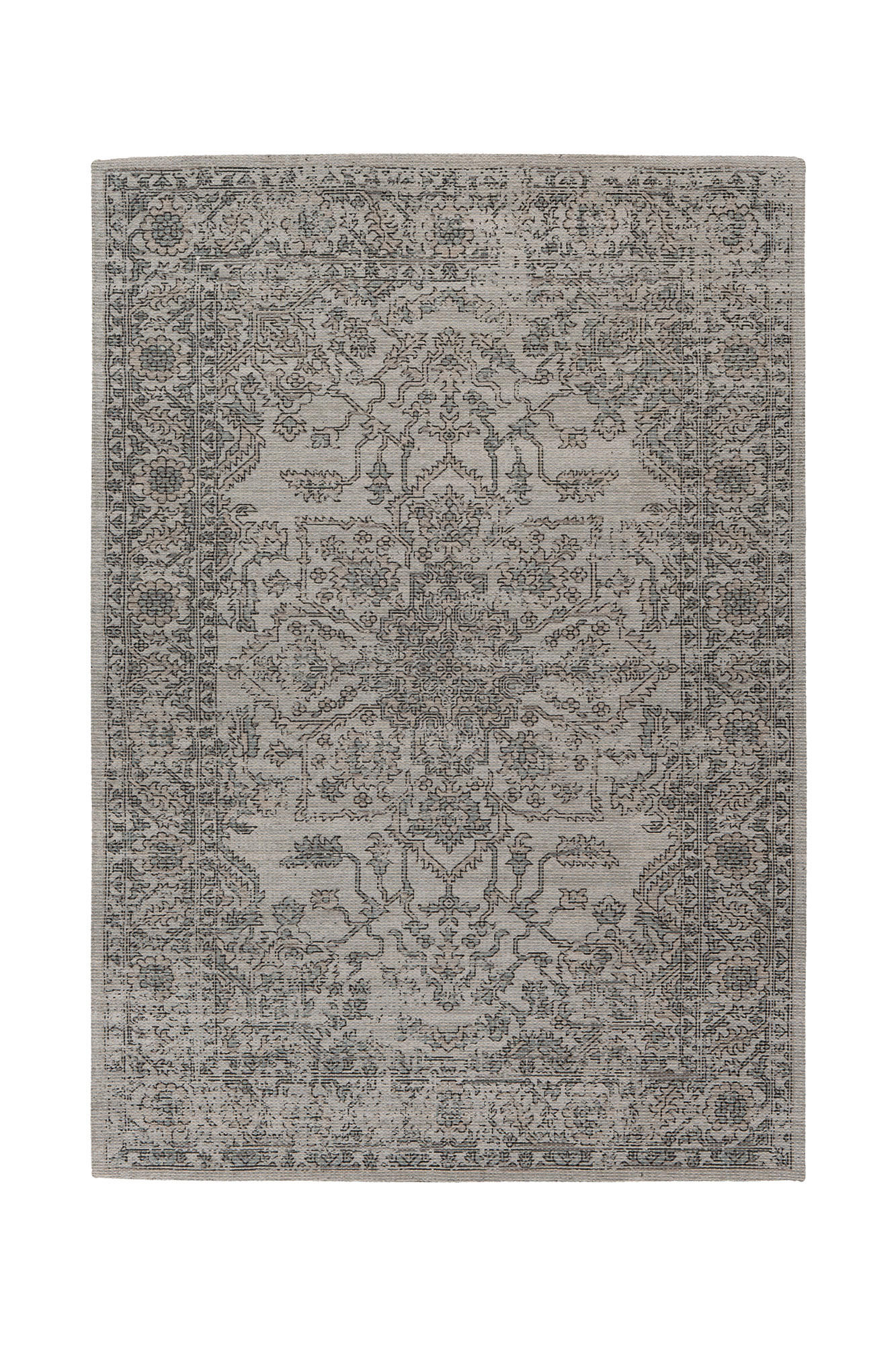 TEPPICH 120/170 cm Perry 325 Grün / Taupe Grün, Taupe  - Taupe/Grün, KONVENTIONELL, Textil (120/170cm)
