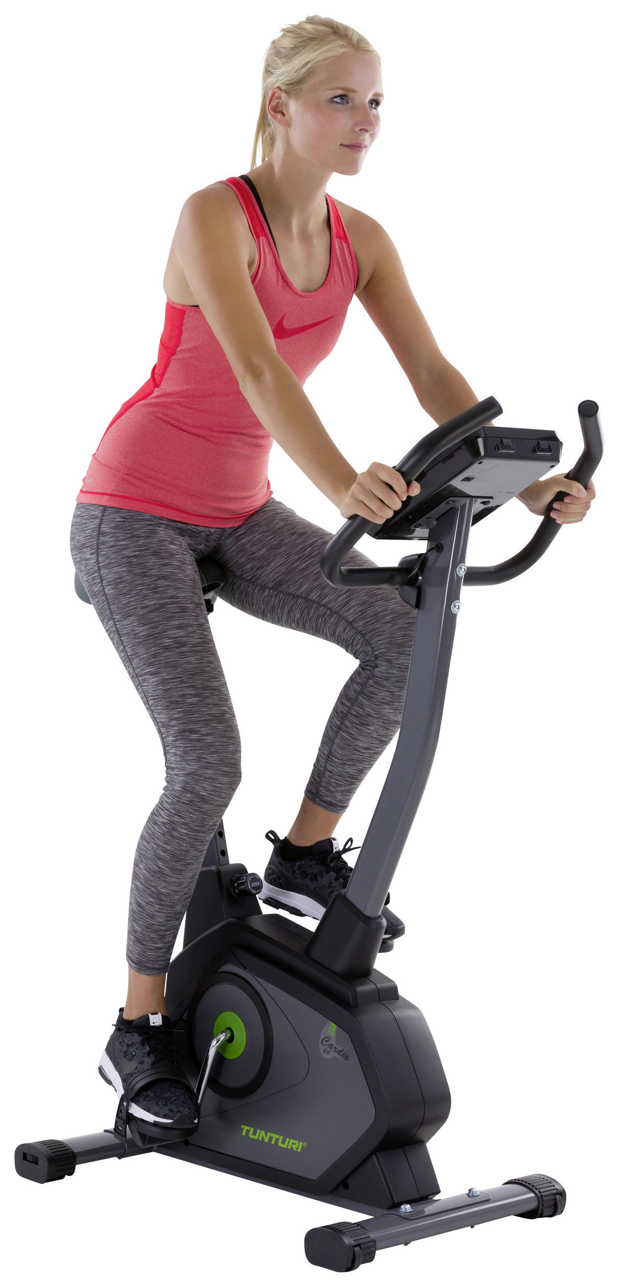 HEIMTRAINER E35 CARDIO FIT - Schwarz/Grau, MODERN, Kunststoff/Metall (50/125/85,5cm) - Tunturi