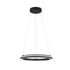 LED-PENDELLEUCHTE AMADOR 150/45 cm   - Schwarz, Design, Metall (150/45cm) - Trio Leuchten