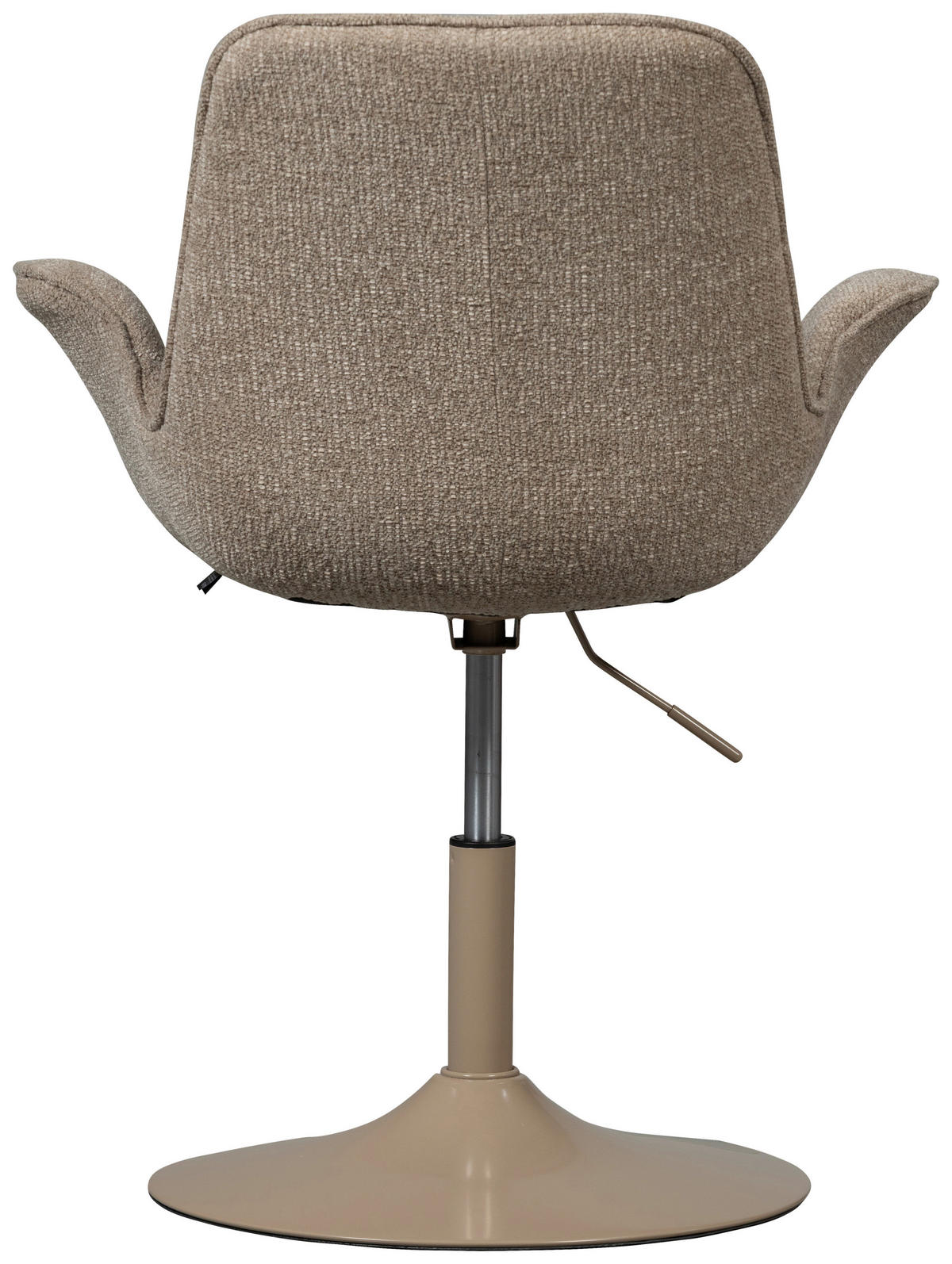 ARMLEHNSTUHL   Webstoff  - Sandfarben, MODERN, Textil/Metall (70/90/66cm) - Livetastic