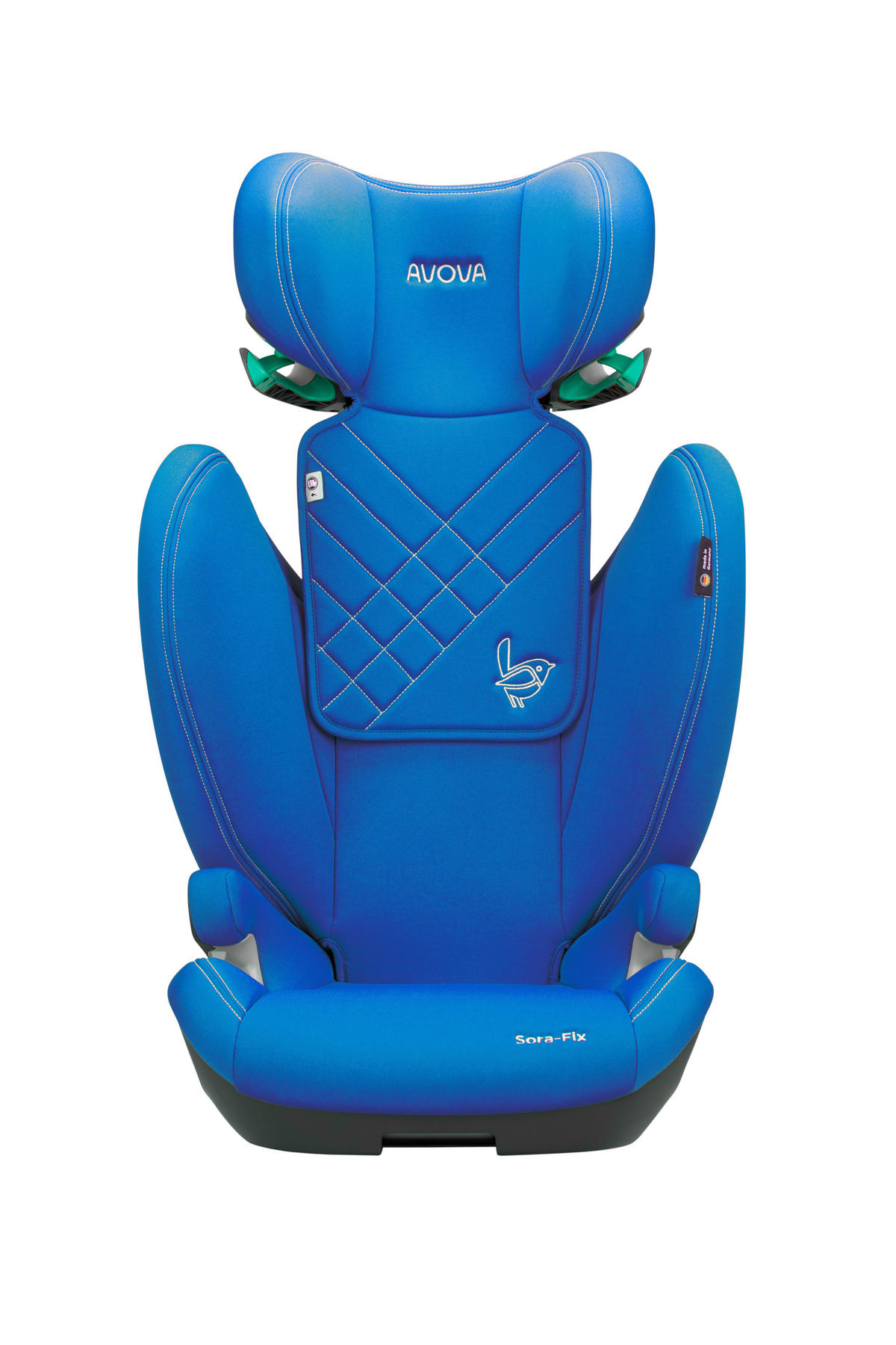 KINDERAUTOSITZ Sora Fix  - Hellblau, Basics, Kunststoff/Textil (52/41,5/63 - 83cm) - AVOVA