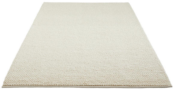 HANDWEBTEPPICH 90/160 cm Loop Beige  - Beige, Natur, Textil (90/160cm) - Linea Natura