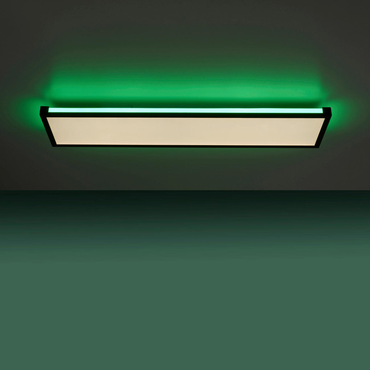 LED-PANEEL 100/25/7,1 cm  - Schwarz, Design, Kunststoff/Metall (100/25/7,1cm)