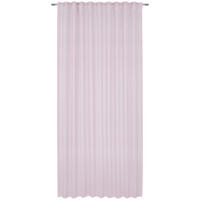 Perdea gata confecţionată semitransparent  - roz, Basics, textil (140/245cm) - Esposa