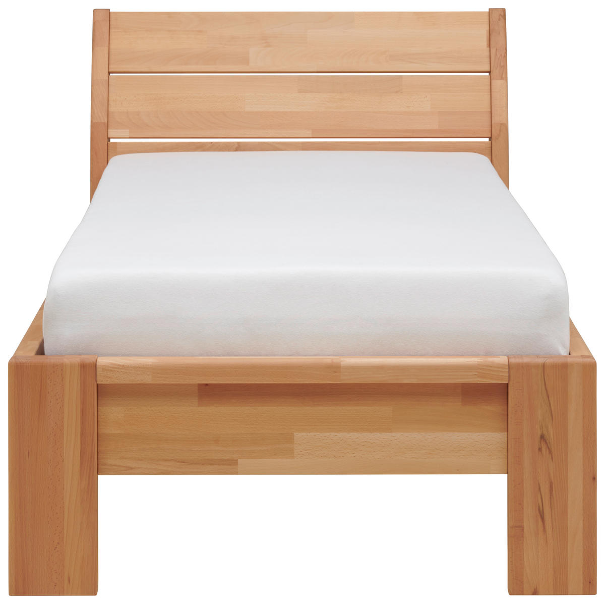 ÁGY 90/200 cm  geszt bükk  - geszt bükk, Modern, fa (90/200cm) - MID.YOU