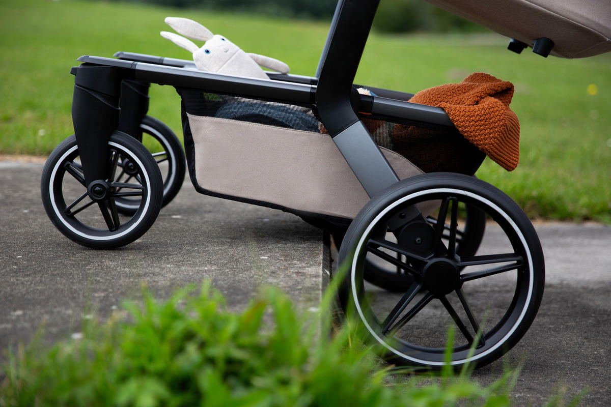 KINDERWAGEN  Day 5  Forest Green  - Olivgrün/Grau, Basics, Textil/Metall (94/60/113cm) - Joolz