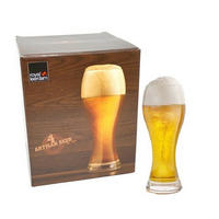 SET KOZARCEV ZA PIVO - prosojno, Basics, steklo (680ml)
