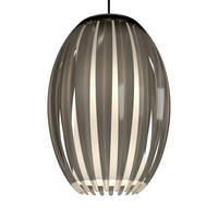 HÄNGELEUCHTE 21/30 cm  - Dunkelbraun/Schwarz, Design, Kunststoff/Metall (21/30cm) - Belid