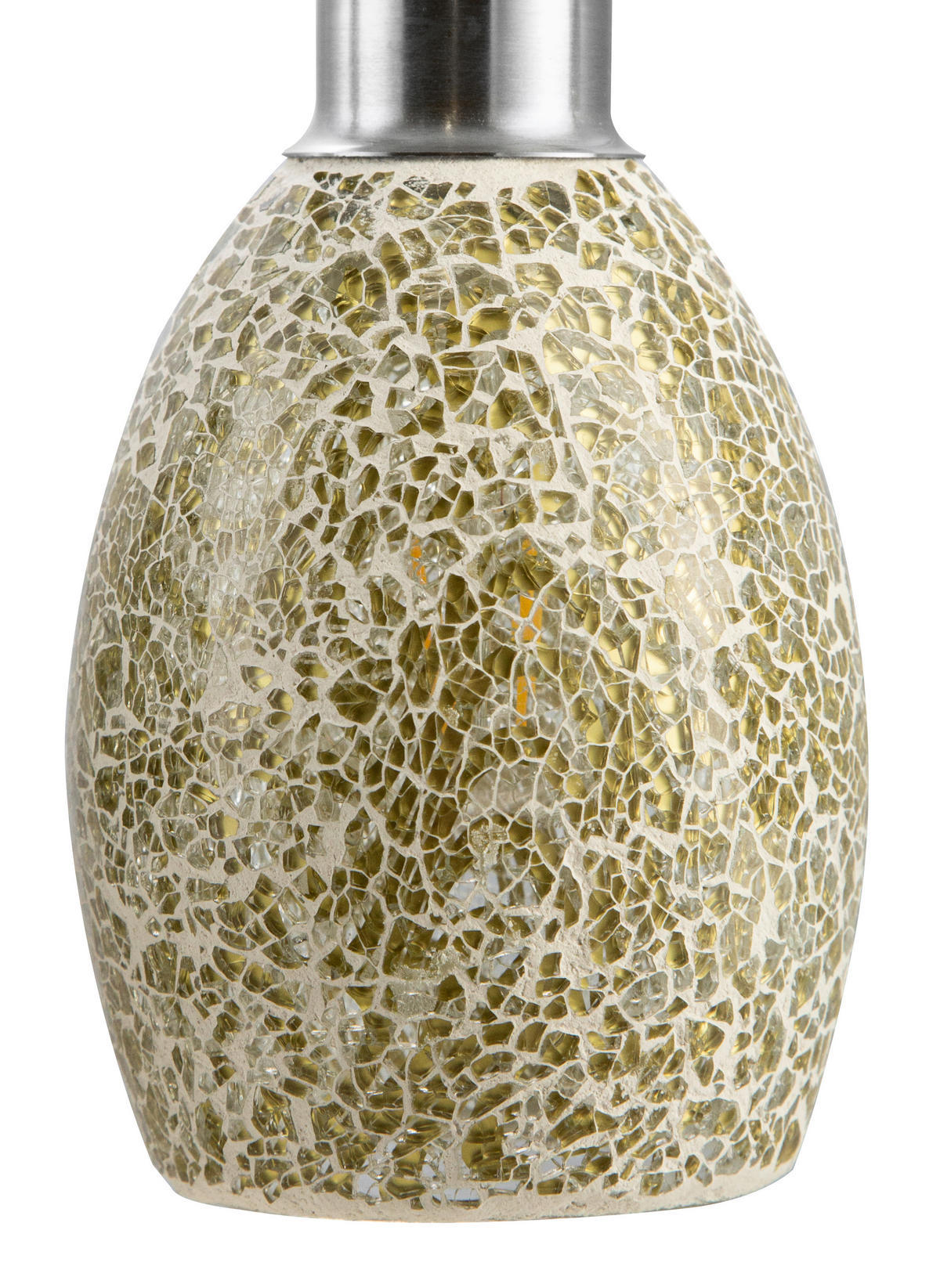 HÄNGELEUCHTE 90/17,5/150 cm  - Multicolor/Nickelfarben, KONVENTIONELL, Glas/Metall (90/17,5/150cm) - Globo