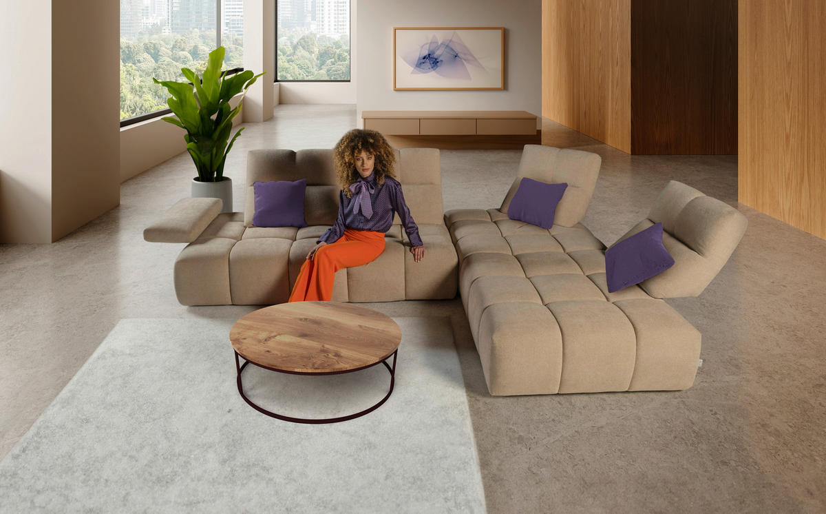 SEDEŽNA GARNITURA, tkanina  - Design, tekstil (313/233cm) - Calia Italia