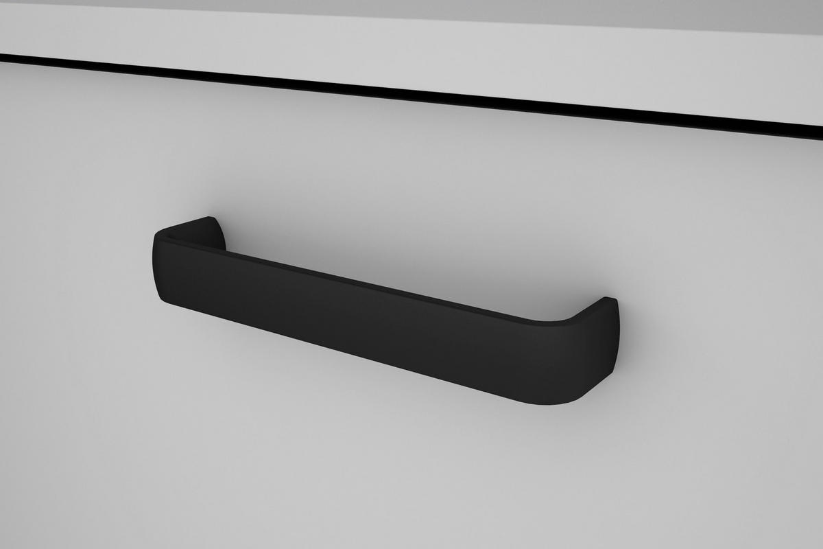 SIDEBOARD  in 160/84/40 cm  - Schwarz/Weiß, Design, Holzwerkstoff (160/84/40cm) - MID.YOU