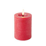 LED-KERZE 7/11,2 cm  - Rot, Basics, Kunststoff/Paraffin (7/11,2cm) - Ambia Home