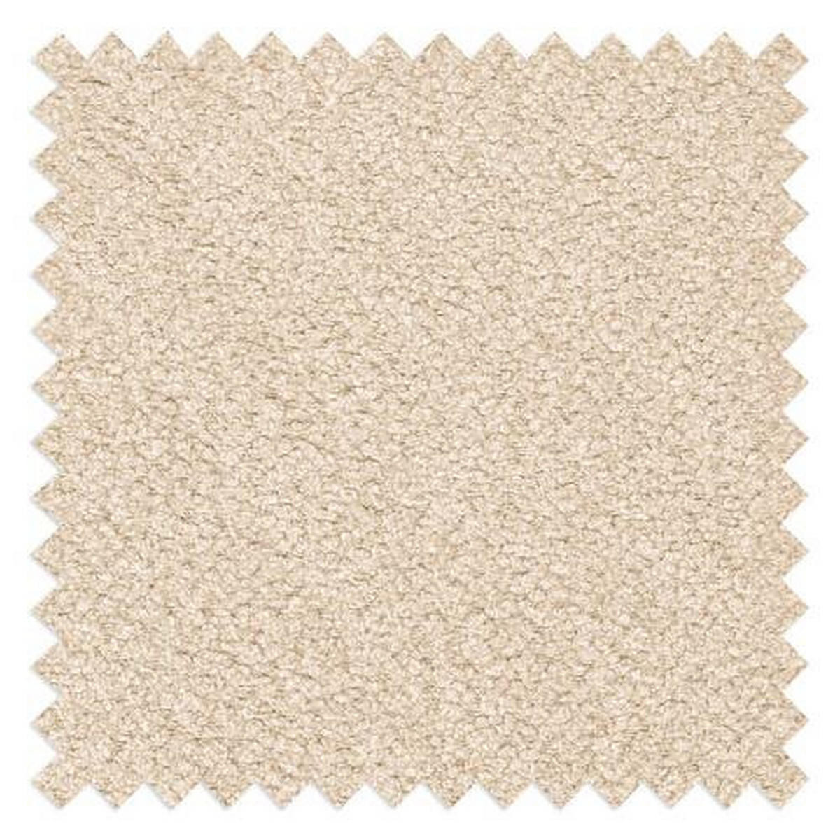 SESSEL in Bouclé Beige, Eichefarben  - Eichefarben/Beige, Natur, Holz/Textil (75/71/80cm) - home24
