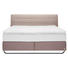 POSTEL BOXSPRING, 180 cm x 200 cm, textilie, světle hnědá - barvy chromu/světle hnědá, Design, kov/textilie (180/200cm) - Joop! POSTEL BOXSPRING, 180 cm x 200 cm, textilie, světle hnědá - barvy chromu/světle hnědá, Design, kov/textilie (180/200cm) - Joop!