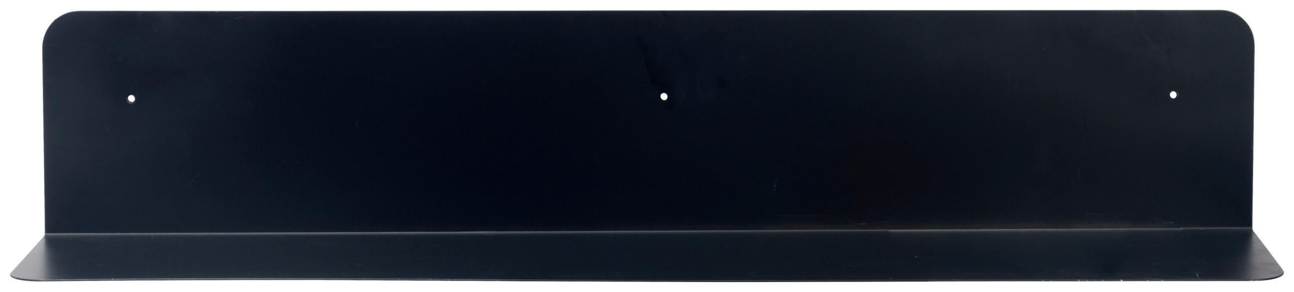 WANDBOARD Schwarz  - Schwarz, Design, Metall (80/15/15cm) - MID.YOU