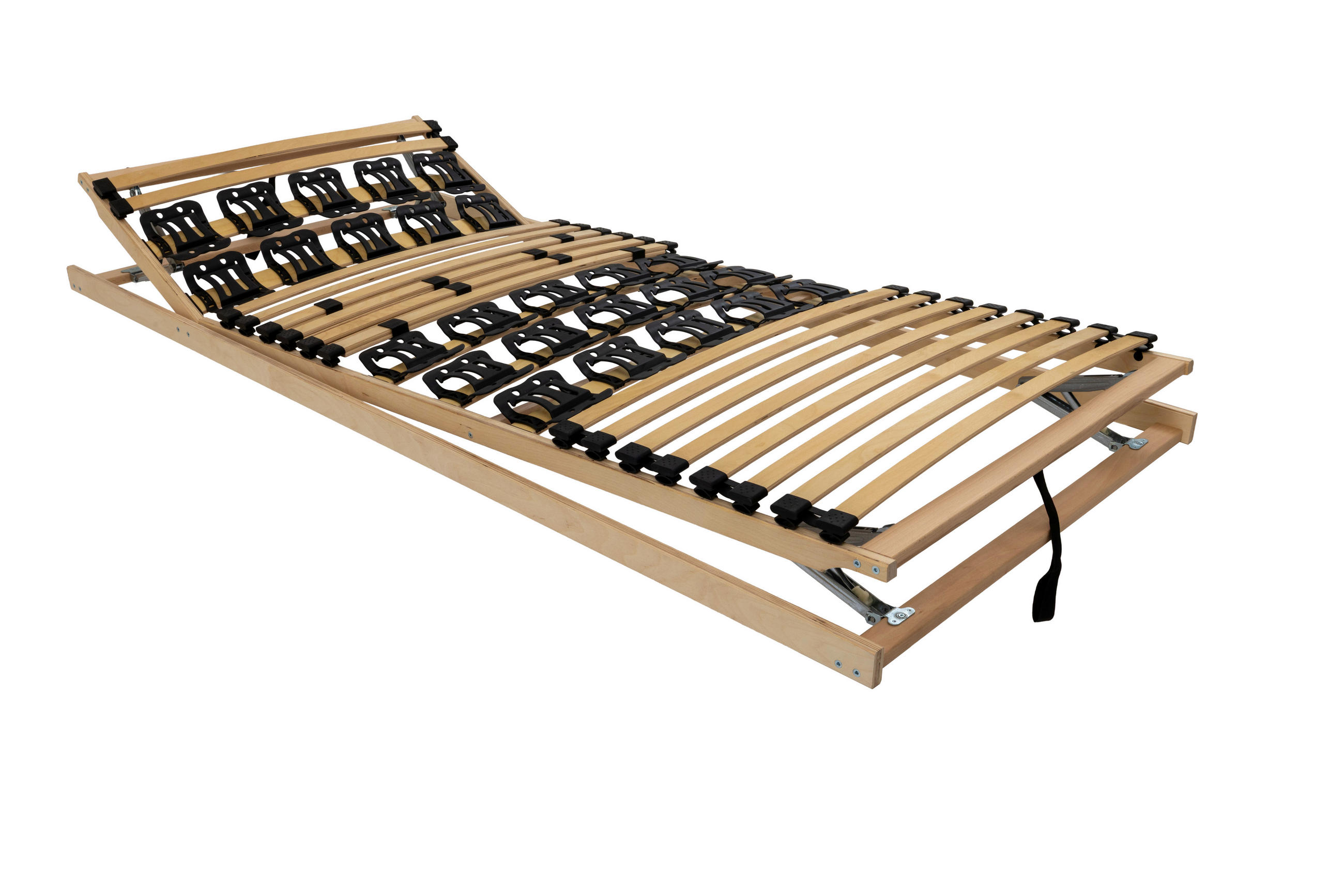 TELLERLATTENROST 80/200 cm Kopfteil, Fußteil, Mittelzone verstellbar, Birke  - Naturfarben, Basics, Holz/Kunststoff (80/200cm) - MID.YOU