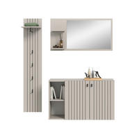 GARDEROBE 3-teilig  in 152/192/37 cm  - Kaschmir, Design, Holzwerkstoff (152/192/37cm) - MID.YOU