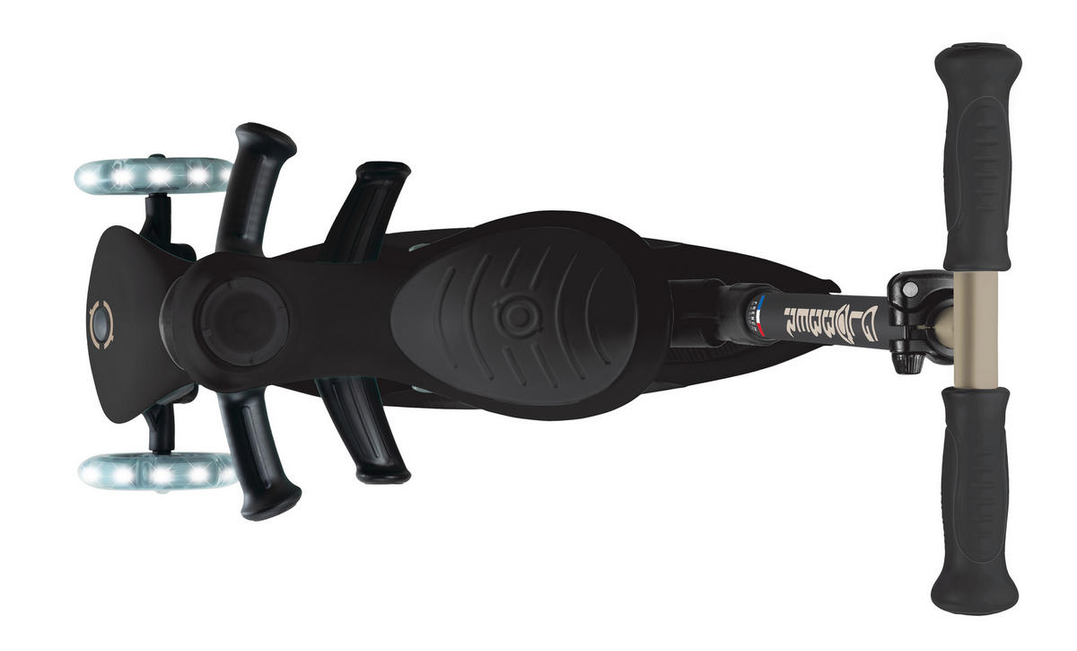 LAUFRAD GO-UP DELUXE LIGHTS  - Schwarz, Basics, Kunststoff/Metall (64/22/98,5cm) - GLOBBER