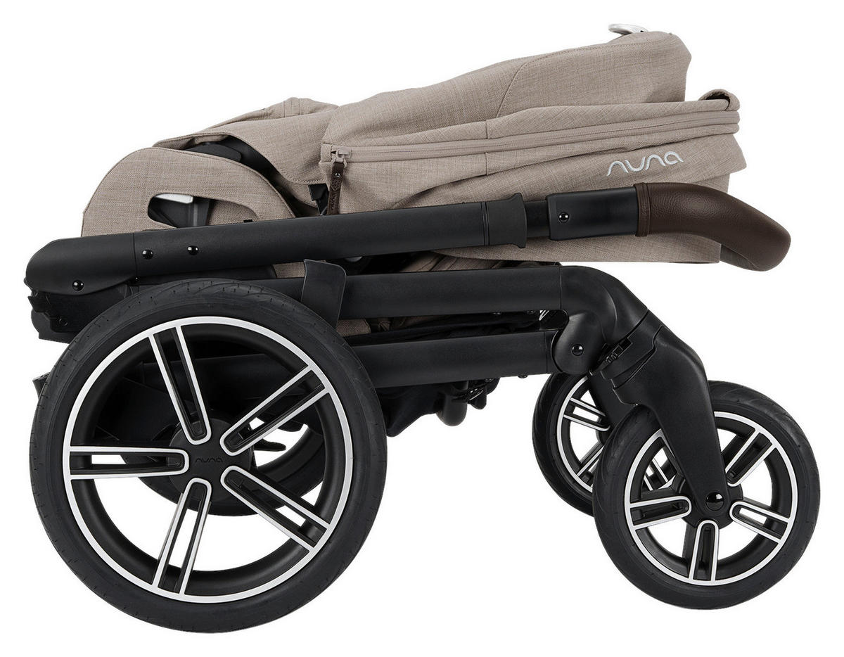 KOMBIKINDERWAGEN Mixx Next  - Schwarz, Basics, Metall (60/110/82cm) - Nuna