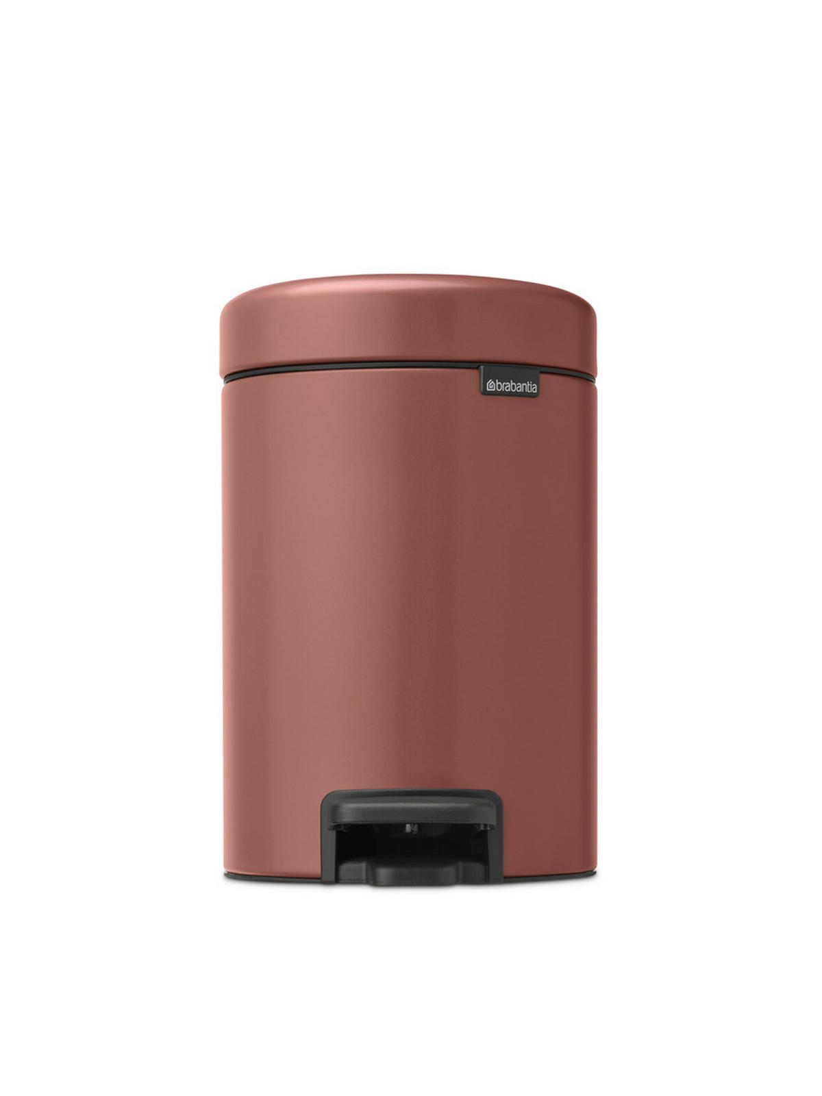 TRETEIMER 3 l  Metall  - Taupe/Anthrazit, Basics, Kunststoff/Metall (16,8/26,4/23,5cm) - Brabantia