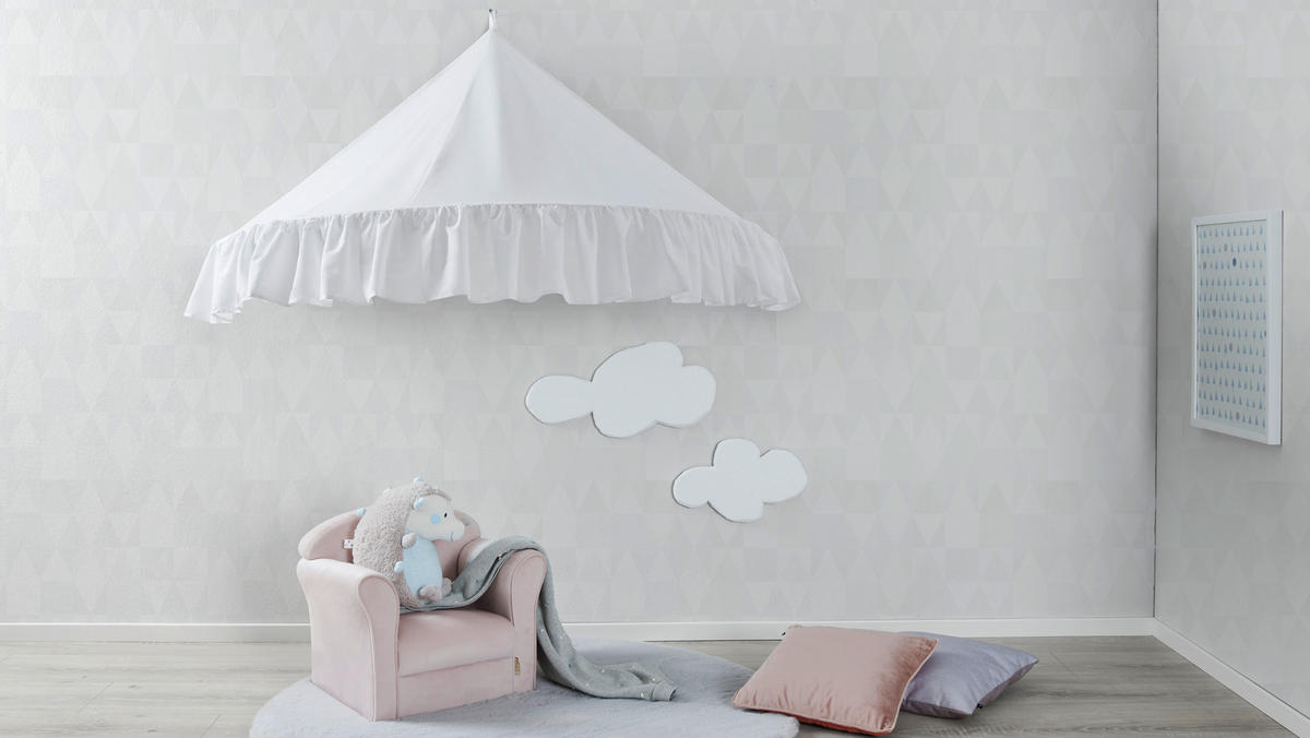 BALDAHIN   - bela, Osnovno, tekstil (55/78/145cm) - My Baby Lou