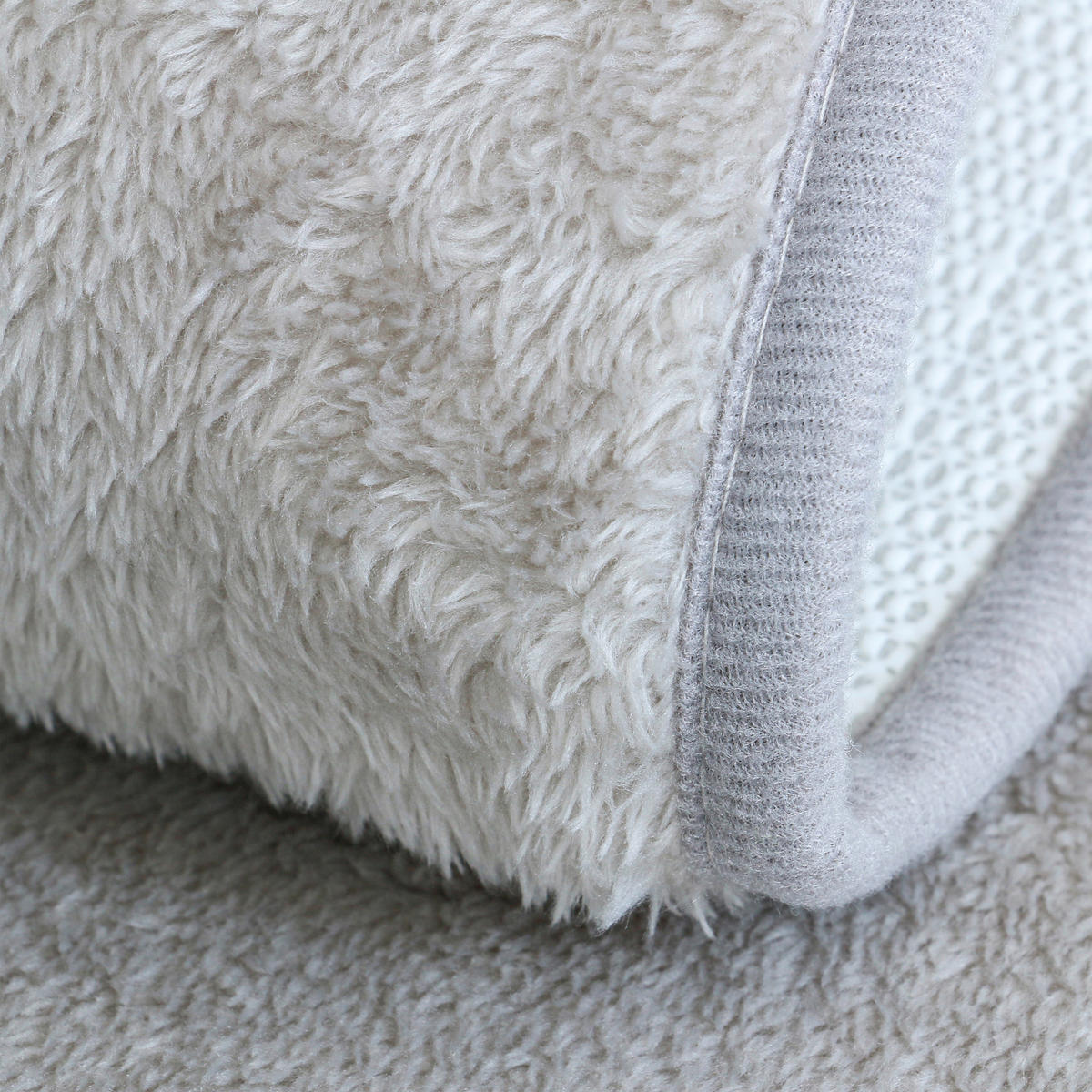 KOUPELNOVÁ PŘEDLOŽKA, 70/45 cm - šedohnědá, Basics, textil (70/45cm) - Boxxx