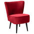 SESSEL in Textil, Holzwerkstoff Rot - Rot/Schwarz, Trend, Holz/Holzwerkstoff (65/89/70cm) - Carryhome SESSEL in Textil, Holzwerkstoff Rot - Rot/Schwarz, Trend, Holz/Holzwerkstoff (65/89/70cm) - Carryhome