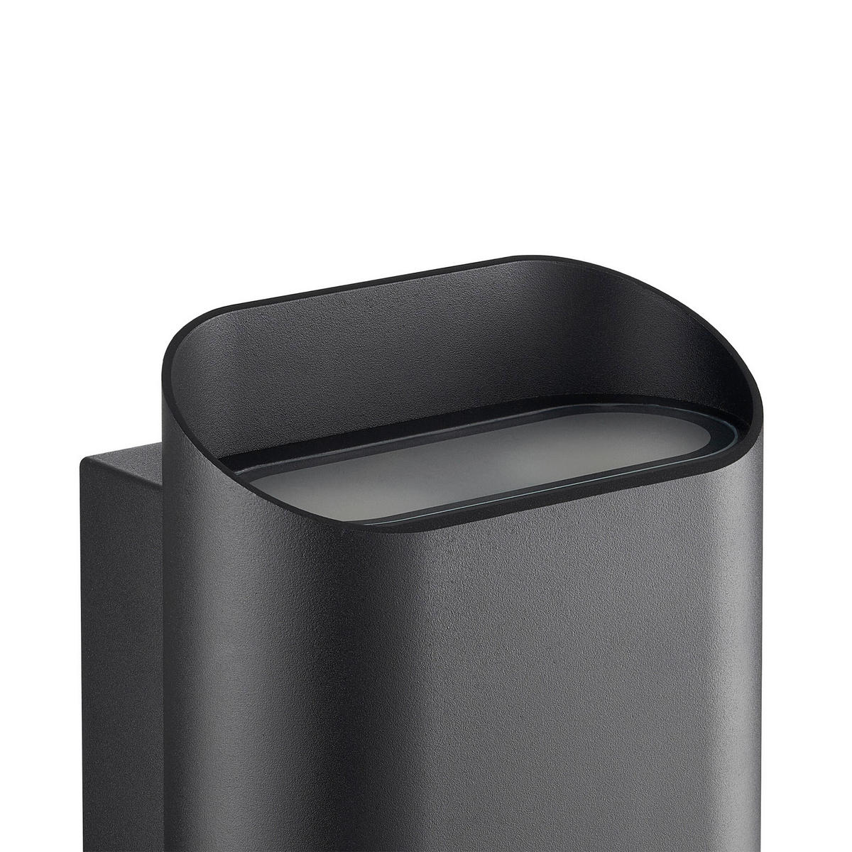 AUßENWANDLEUCHTE 15,5/23/9.5 cm   - Schwarz, Design, Metall (15,5/23/9.5cm) - Nordlux