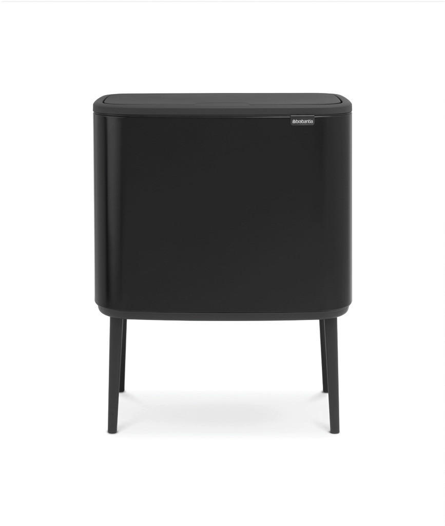 ODPADKOVÝ KÔŠ  34 l - čierna, Basics, kov/plast (54/68/31,5cm) - Brabantia