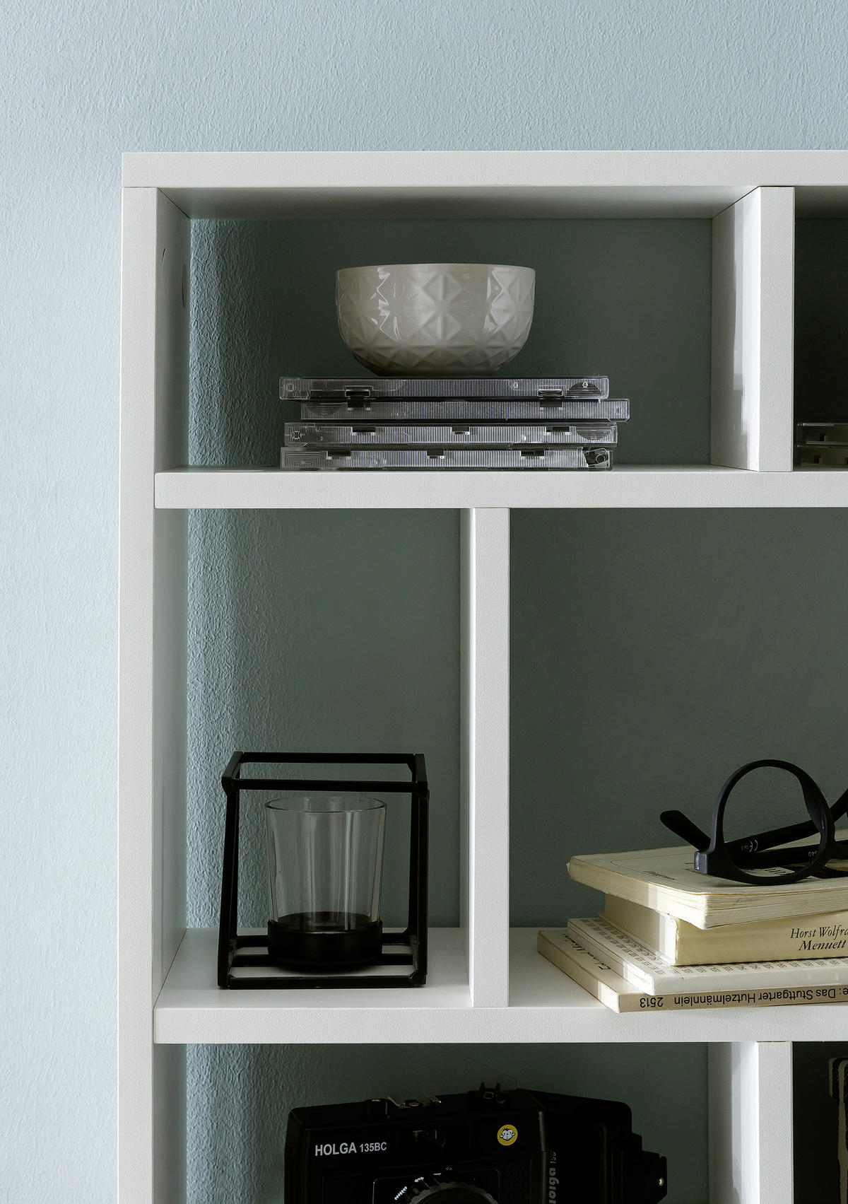 WANDREGAL 75/51/16 cm  - Weiss, Konventionell, Holzwerkstoff (75/51/16cm) - MID.YOU