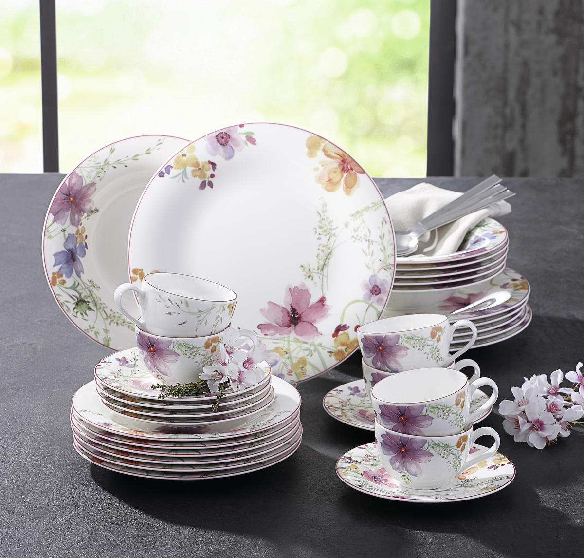 JÍDELNÍ SOUPRAVA, 12dílné, porcelán - Konvenční, keramika - Villeroy & Boch