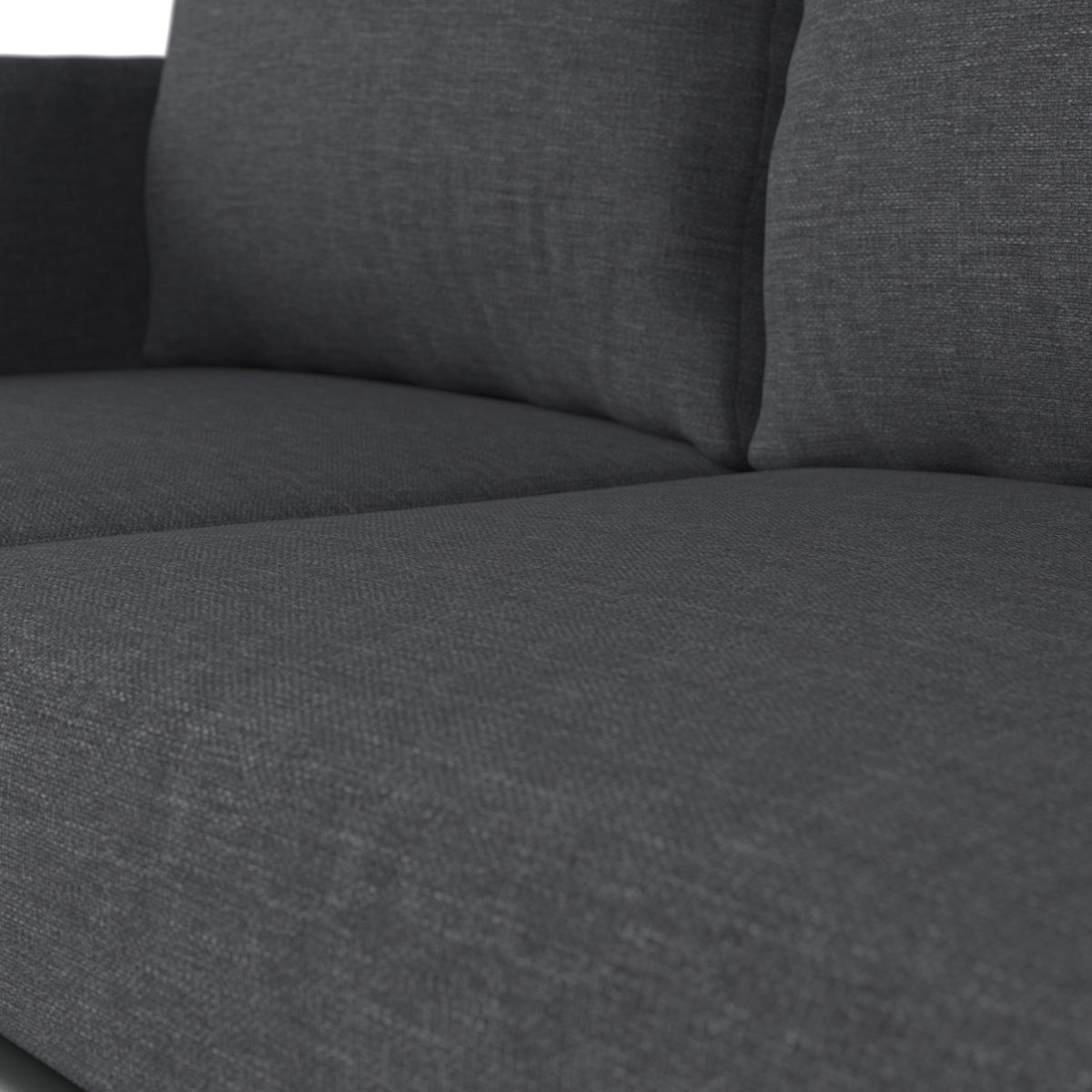 TERASOVÁ SEDACIA SÚPRAVA 3-dielne, kov, textil - tmavosivá, Modern, kov/textil (203/71/203cm) - Ambia Garden