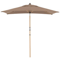 SONNENSCHIRM  140/210 cm  - Greige/Eschefarben, Basics, Textil/Metall (140/210cm) - Doppler