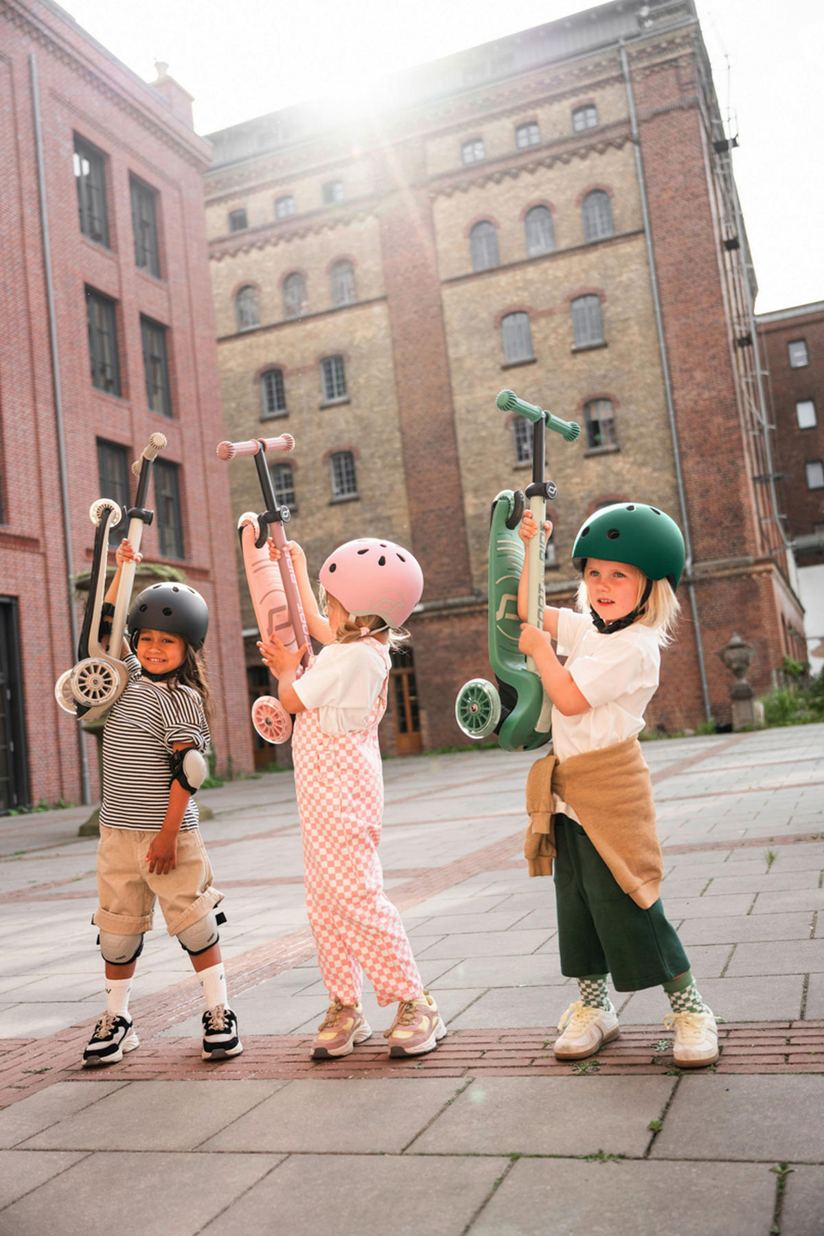 KINDERSCOOTER Highwaykick 3S  - Greige, Basics, Kunststoff (27/58/57,5cm) - Scoot and Ride