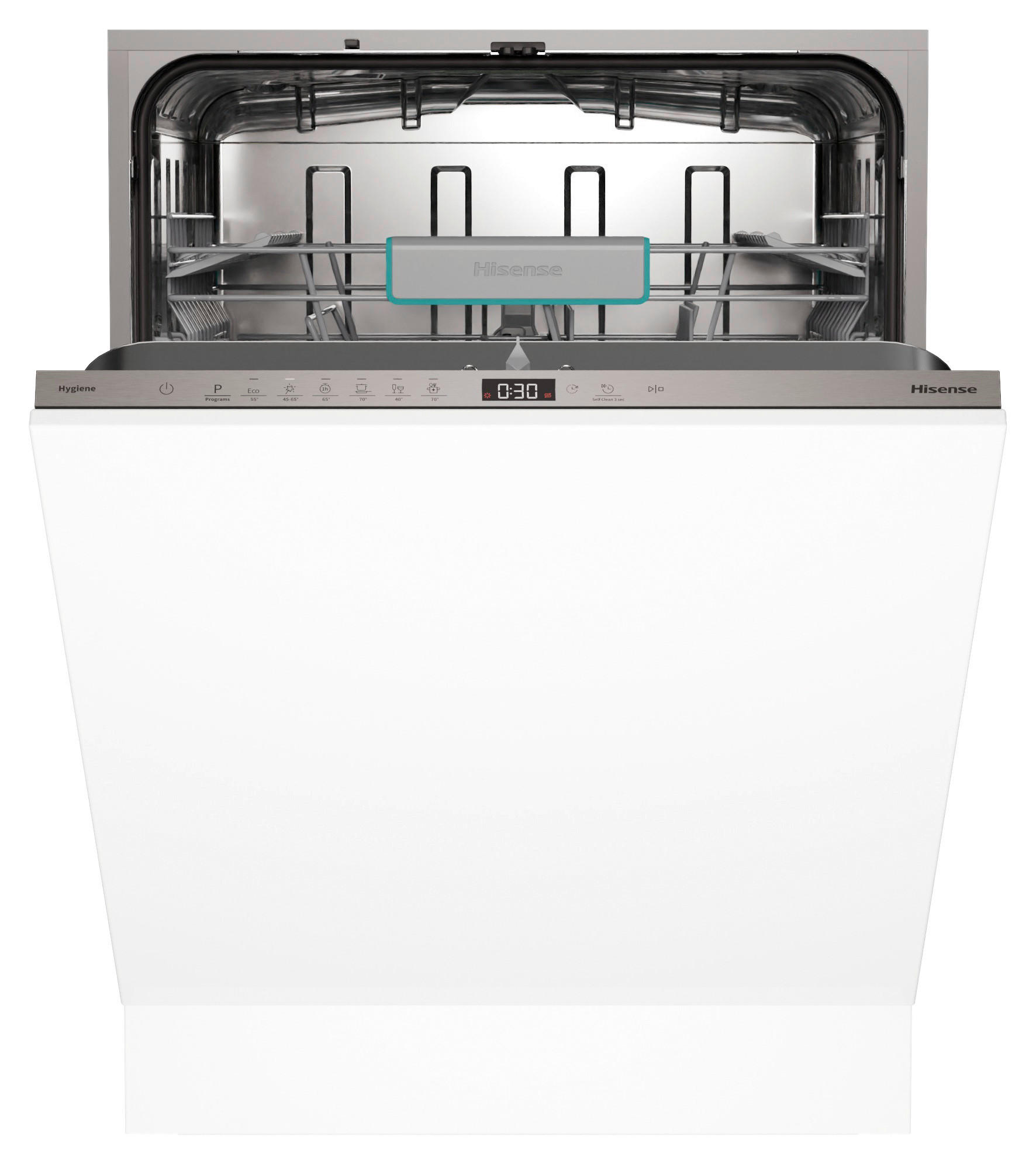 GESCHIRRSPÜLER HV642C65  - Edelstahlfarben, Basics, Metall (64/88/66,5cm) - Hisense