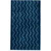 BADTEPPICH Blau  - Blau, Design, Kunststoff/Textil (70/120/2cm) - Kleine Wolke