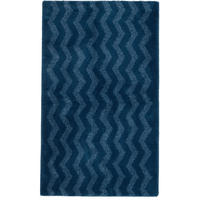 BADTEPPICH Blau  - Blau, Design, Kunststoff/Textil (70/120/2cm) - Kleine Wolke