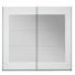 SCHWEBETÜRENSCHRANK in Weiß, Eichefarben - Eichefarben/Alufarben, KONVENTIONELL, Glas/Holzwerkstoff (226/210/62cm) - Xora SCHWEBETÜRENSCHRANK in Weiß, Eichefarben - Eichefarben/Alufarben, KONVENTIONELL, Glas/Holzwerkstoff (226/210/62cm) - Xora