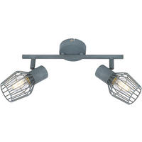 STRAHLER 7.5/40/18 cm  - Grau, Basics, Metall (7.5/40/18cm)