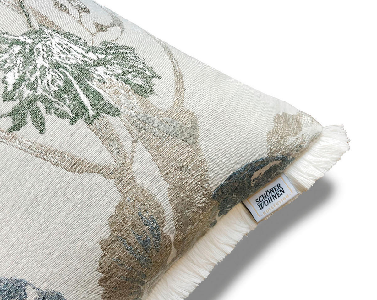 POTAH NA POLŠTÁŘ  35/58 cm - šedá/modrá, Basics, textil (35/58cm) - Schöner Wohnen