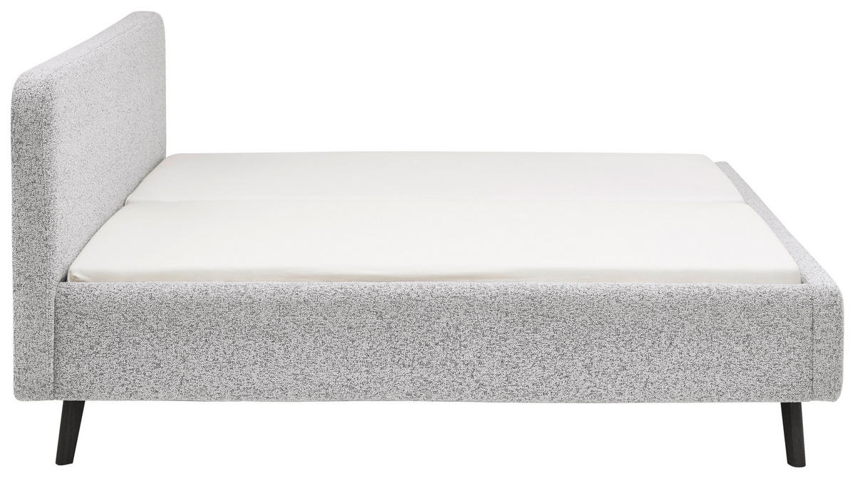 POLSTERBETT 180/200 cm, {[inkl. ],item.attr('349-543'),[, ]} - Birkefarben/Buchefarben, Design, Holz/Textil (180/200cm) - Xora